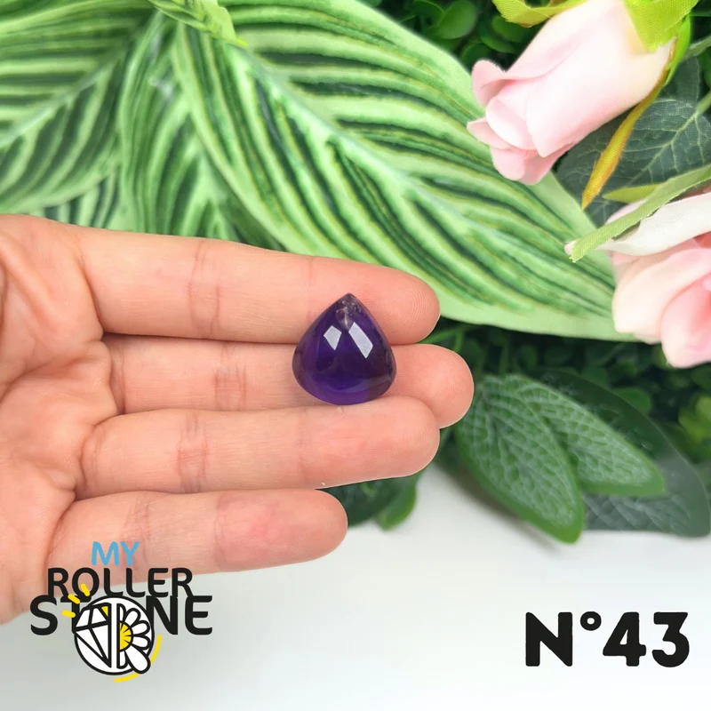 7A Amethyst Anhänger gebohrt