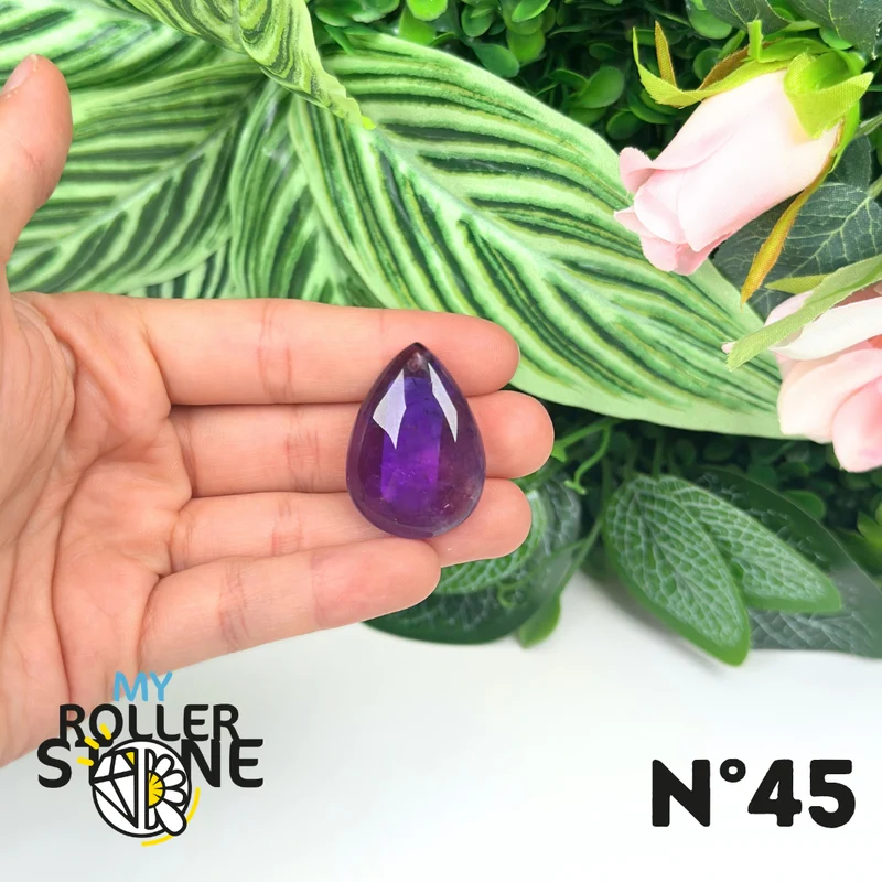 7A Amethyst Anhänger gebohrt