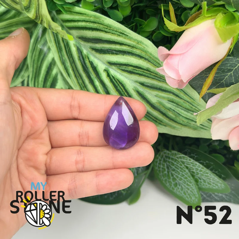 7A Amethyst Anhänger gebohrt