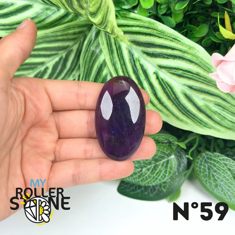 7A Amethyst Anhänger gebohrt