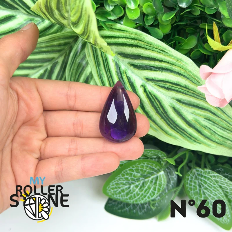 7A Amethyst Anhänger gebohrt