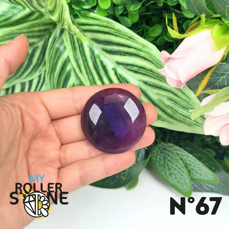 7A Amethyst Anhänger gebohrt