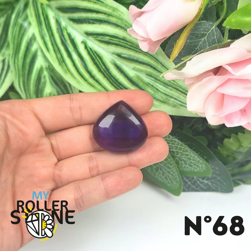 7A Amethyst Anhänger gebohrt