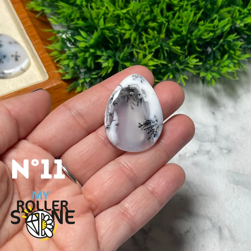 Dendritischer Opal Cabochon