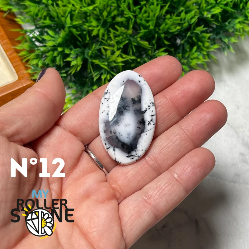 Dendritischer Opal Cabochon