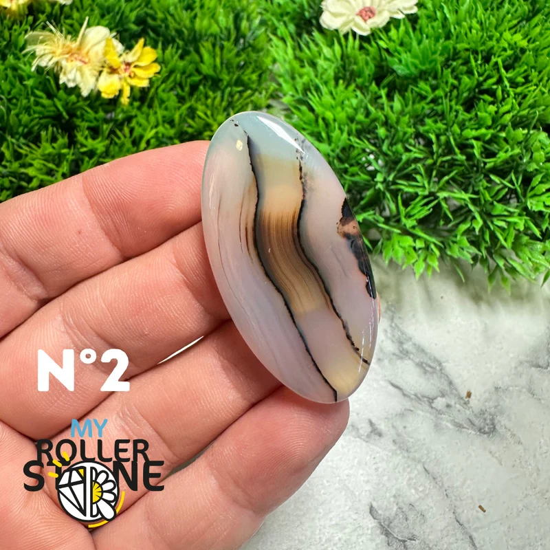 Cabochon Achat Montana Freiform