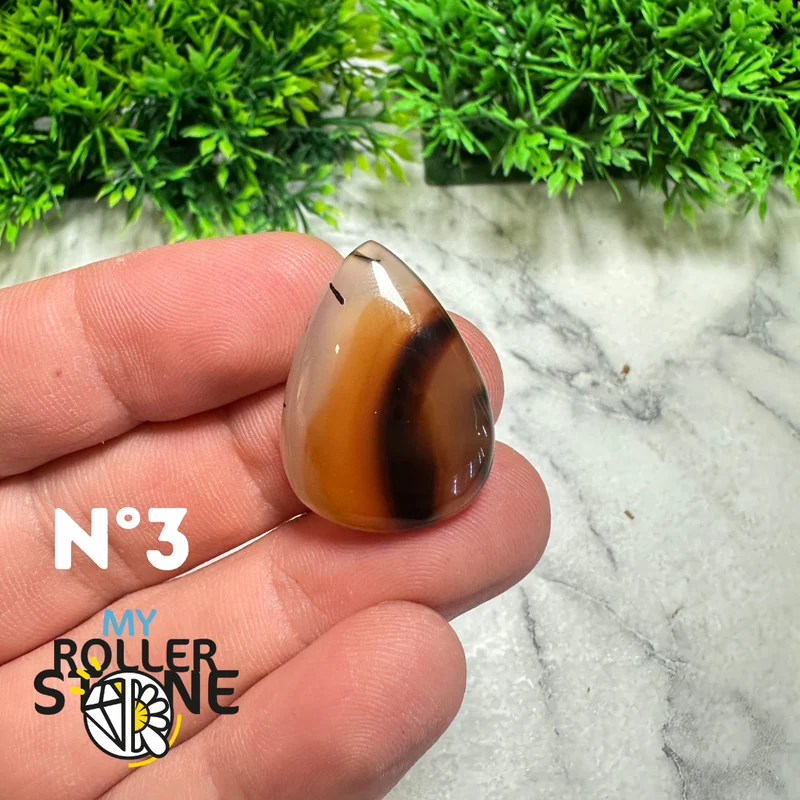 Cabochon Achat Montana Freiform