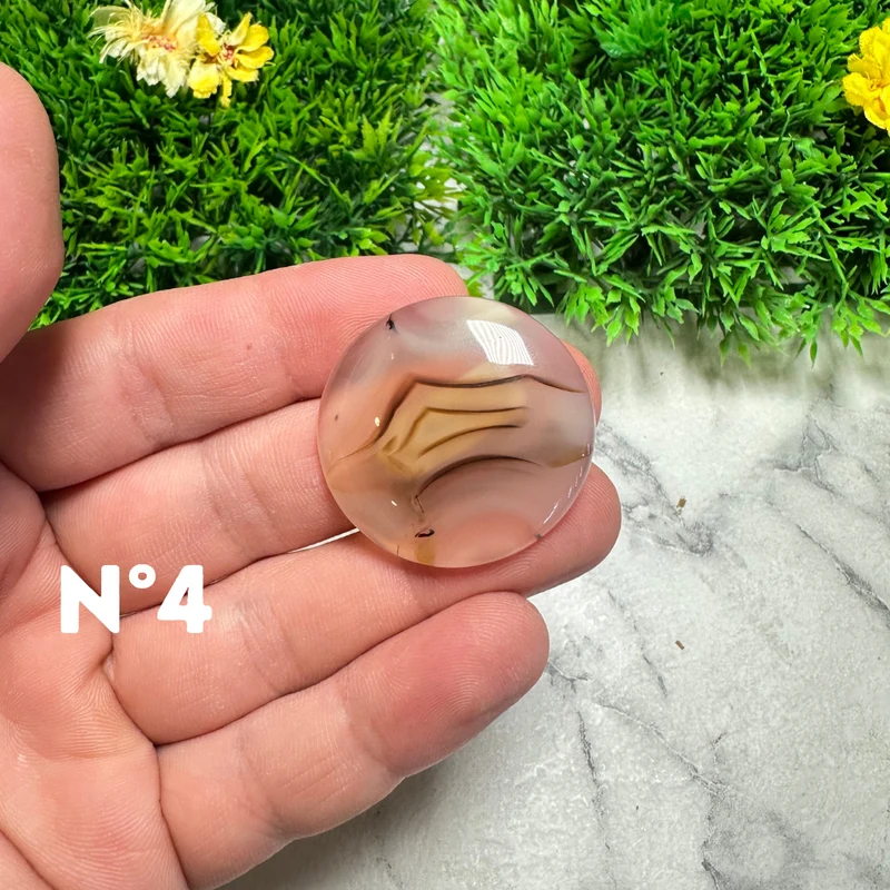 Cabochon Achat Montana Freiform