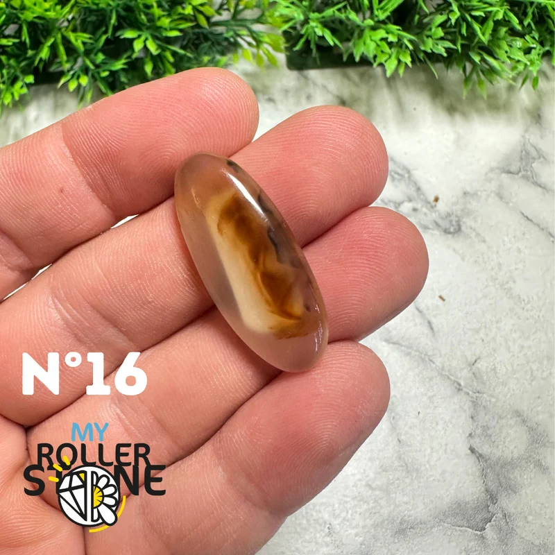 Cabochon Achat Montana Freiform