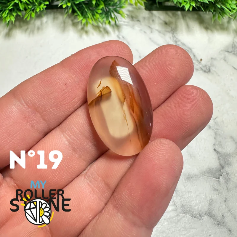 Cabochon Achat Montana Freiform