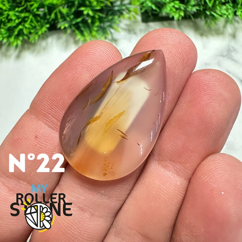 Cabochon Achat Montana Freiform