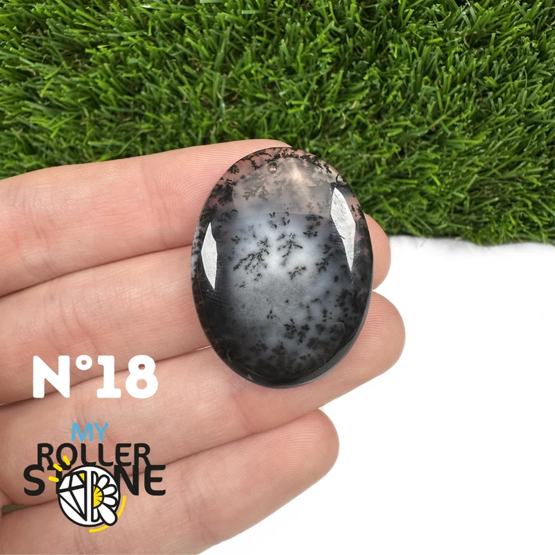 Dendritischer Opal Anhänger