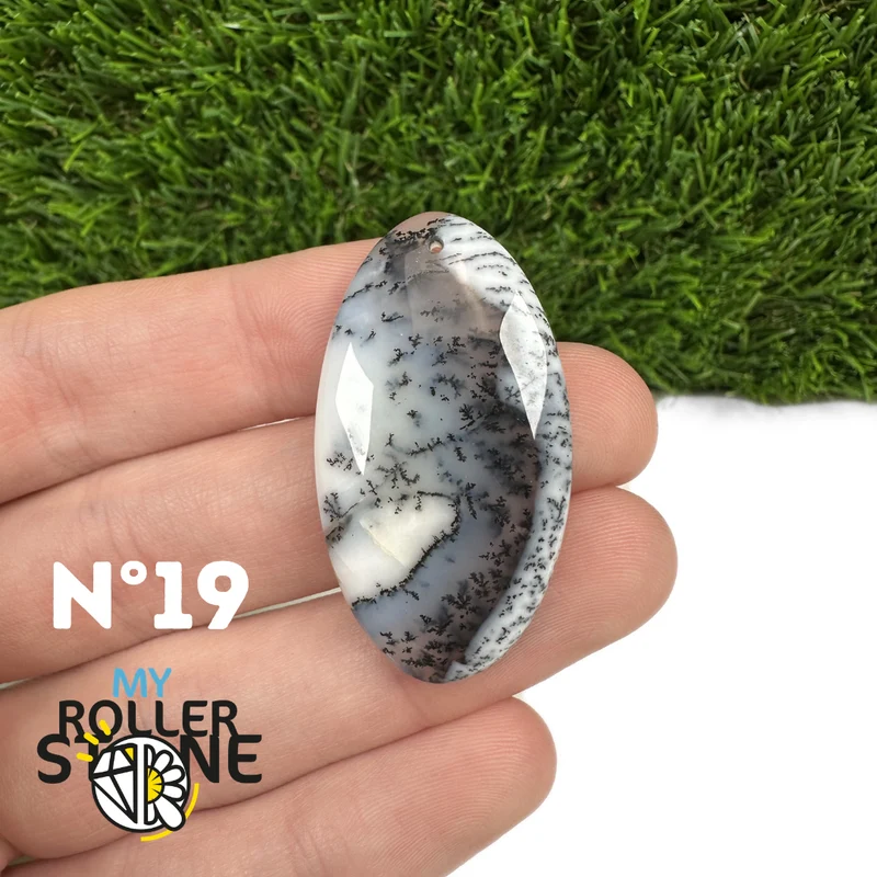 Dendritischer Opal Anhänger