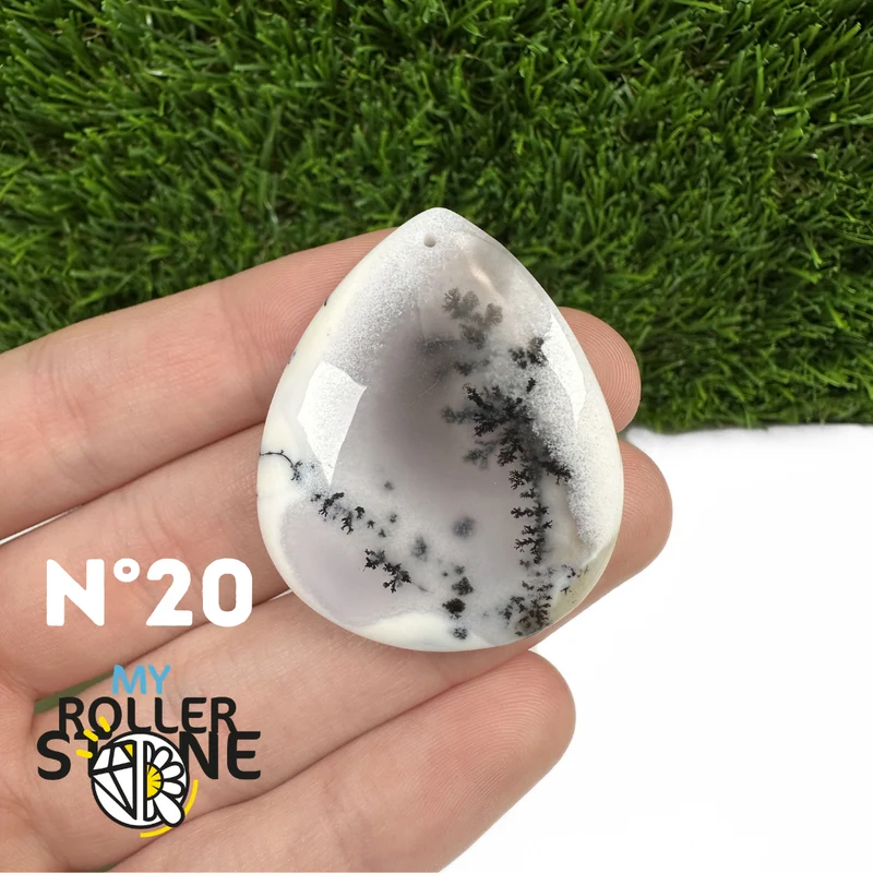 Dendritischer Opal Anhänger