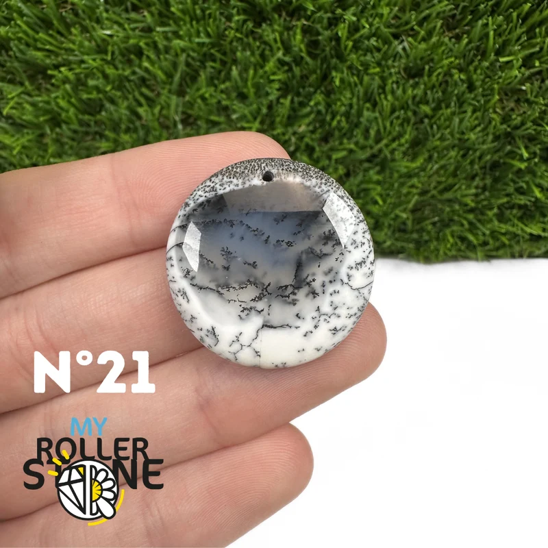Dendritischer Opal Anhänger