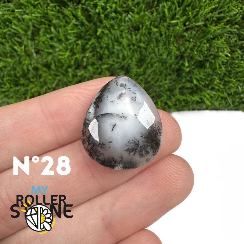 Dendritischer Opal Anhänger