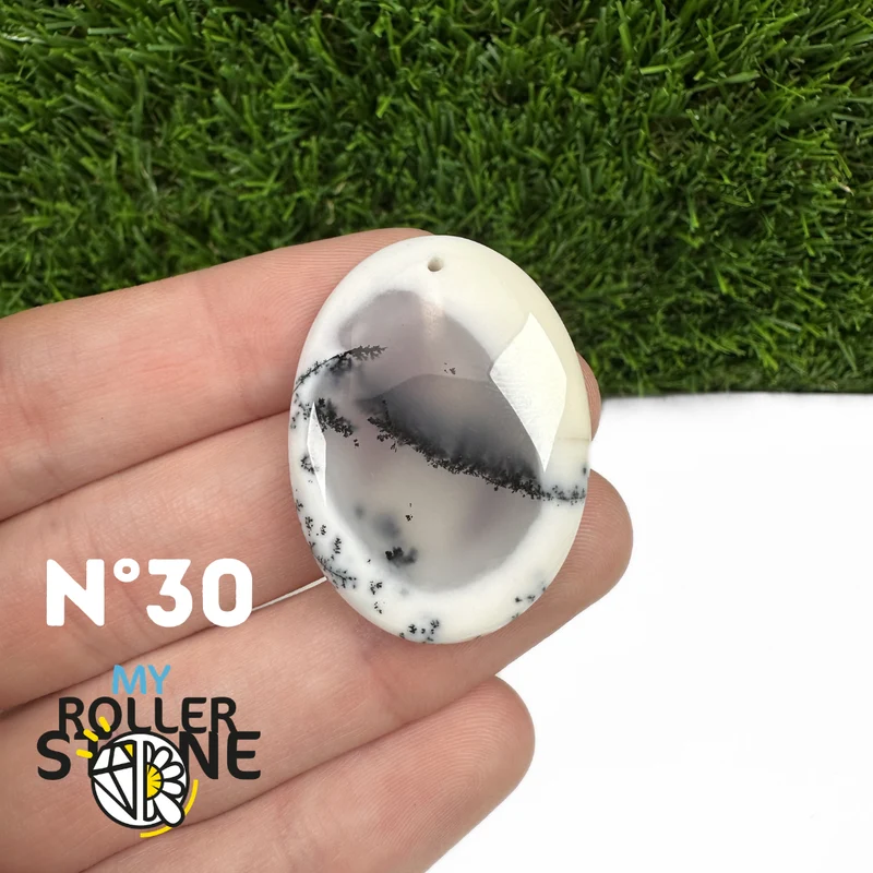 Dendritischer Opal Anhänger
