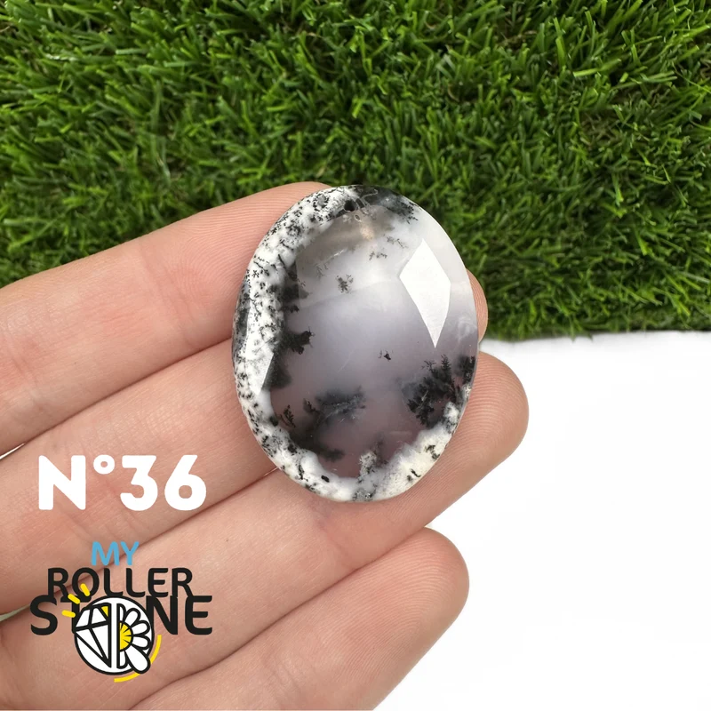 Dendritischer Opal Anhänger