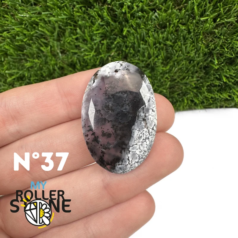 Dendritischer Opal Anhänger