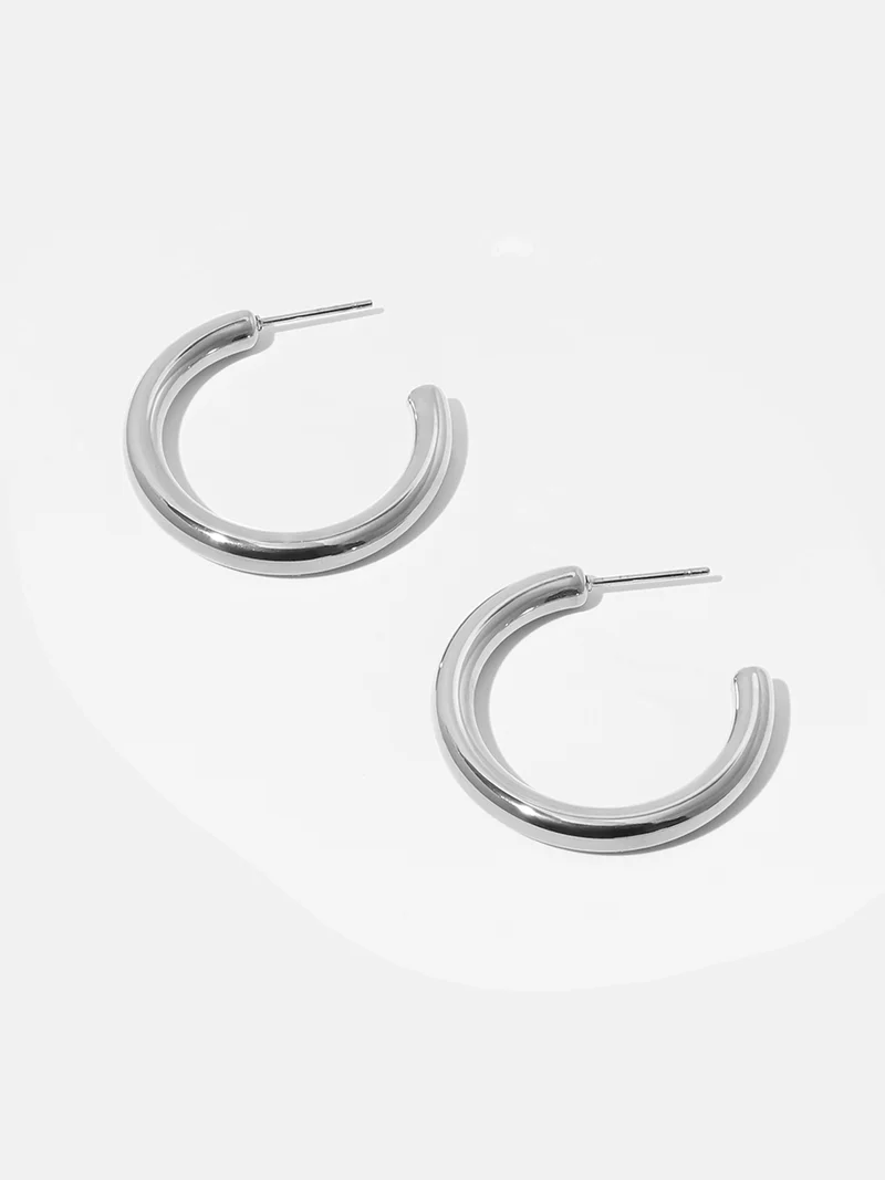 Modern Hoop Small Ohrringe