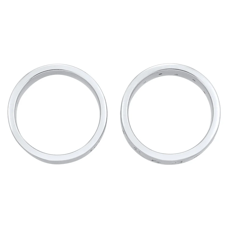 Ring-Set Astro | Zirkonia (Weiß)