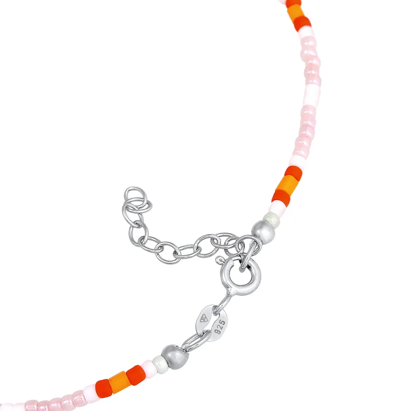 Fußkettchen Plättchen Beads