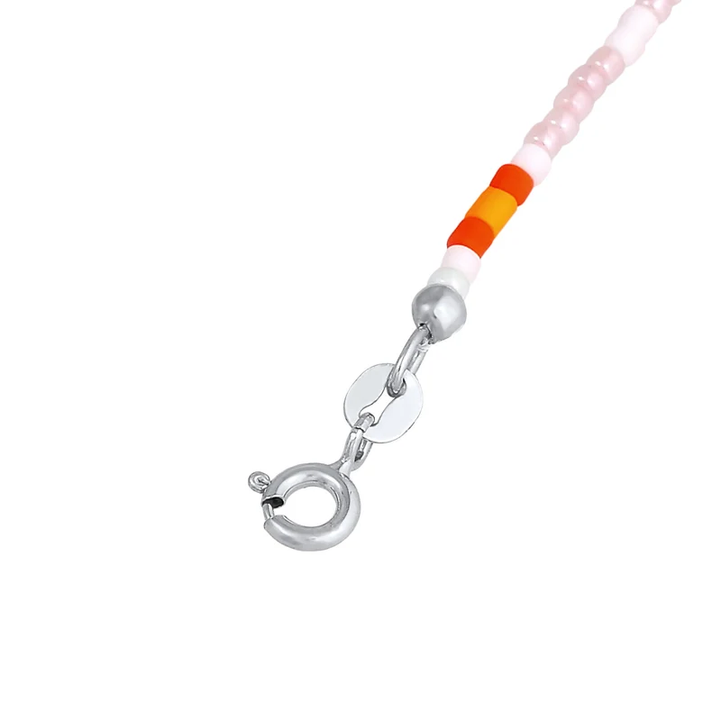 Fußkettchen Plättchen Beads