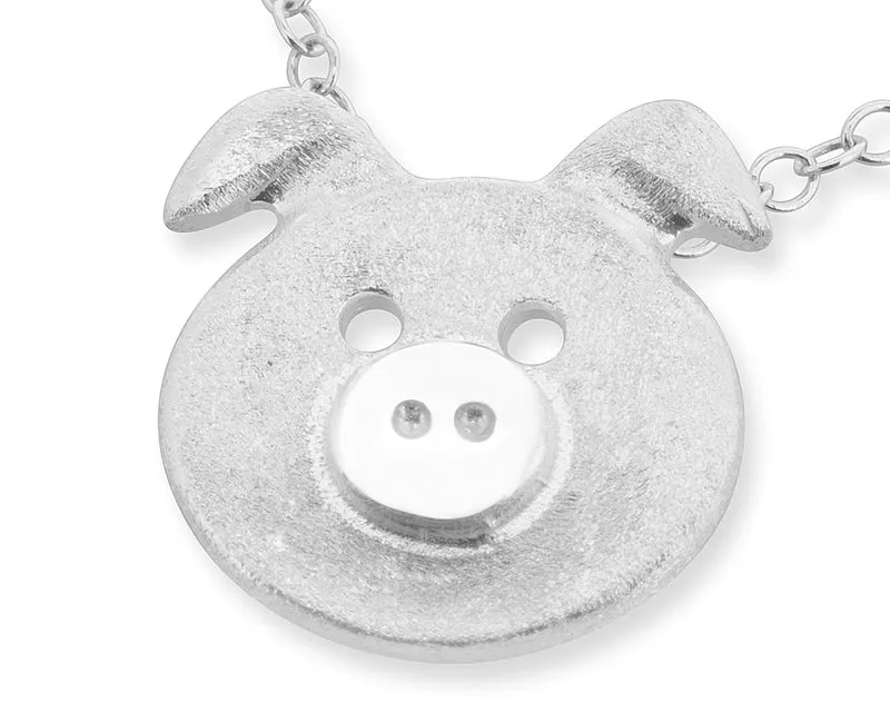 SILBERKETTE GLÜCKSSCHWEIN, ECHTSCHMUCK ONLINE KAUFEN