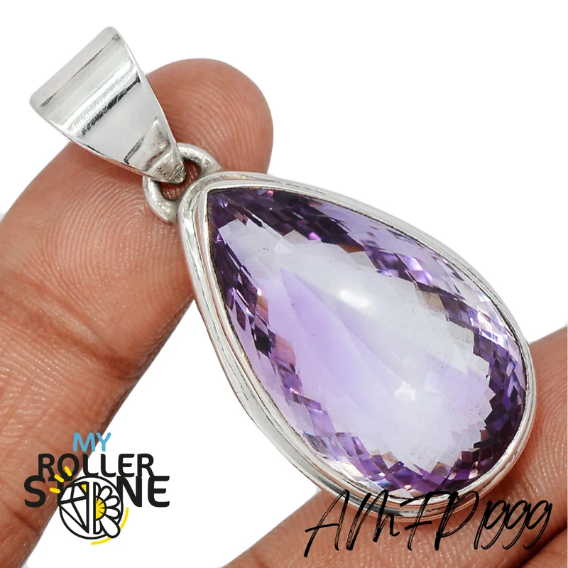 Facettierter Amethyst Anhänger P1999