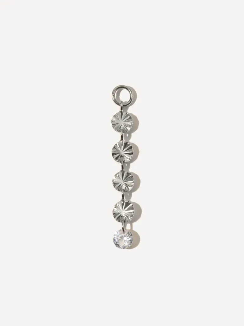 34x5mm Twinkling Glow Ohrring-Charm