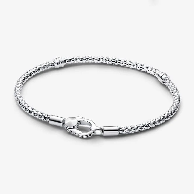 Studded Clasp & Chain Bracelet, 16cm