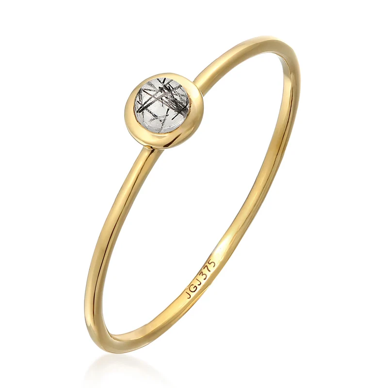 Solitär-Ring | Turmalin Quartz