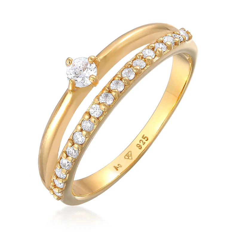 Ring Solitär | Zirkonia (Weiß)