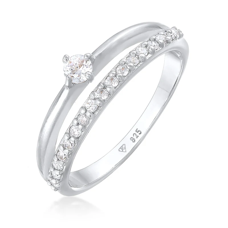 Ring Solitär | Zirkonia (Weiß)