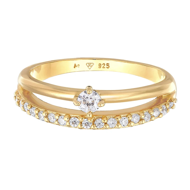 Ring Solitär | Zirkonia (Weiß)