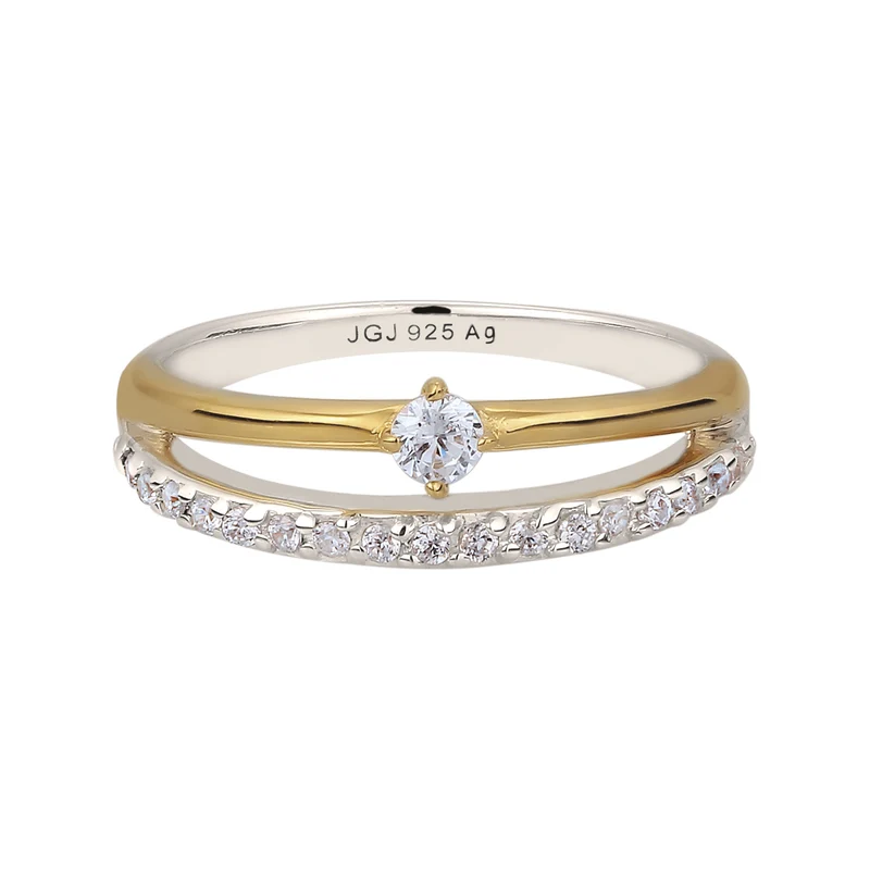 Ring Solitär | Zirkonia (Weiß)