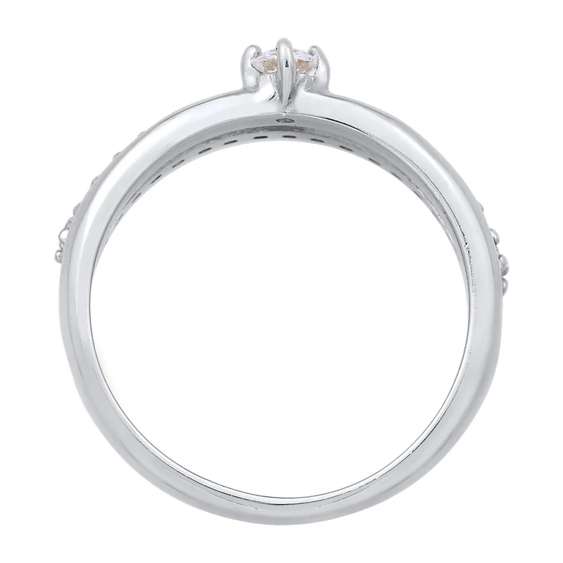 Ring Solitär | Zirkonia (Weiß)