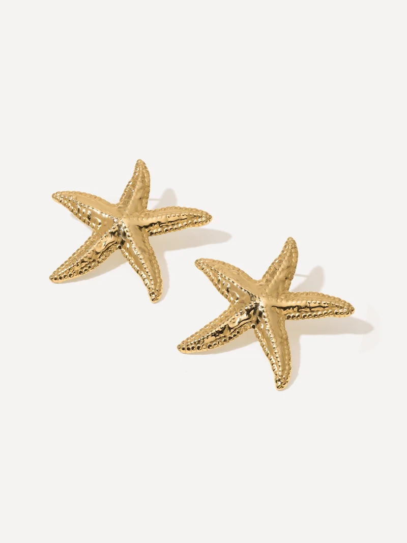 Simple Starfish Ohrringe