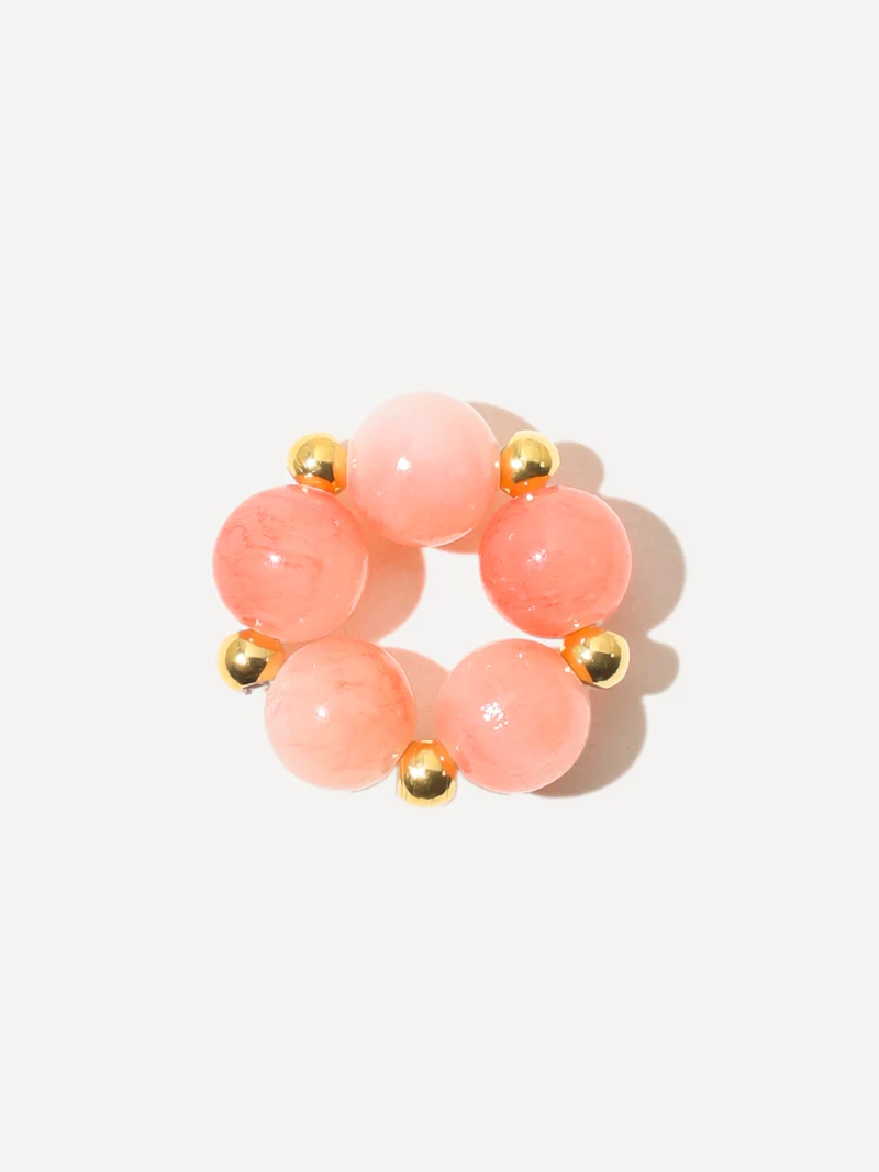 Rosy Whisper Ohrring-Charm