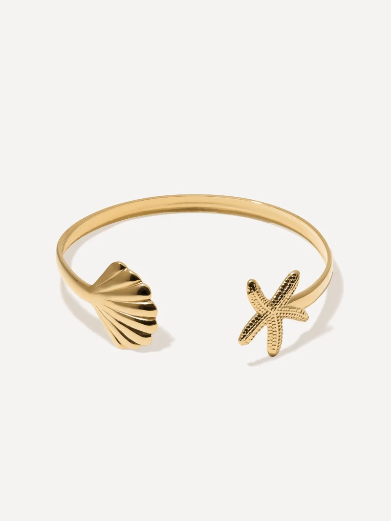 Shell Starfish Armcuff