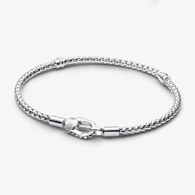 Studded Clasp & Chain Bracelet, 19cm