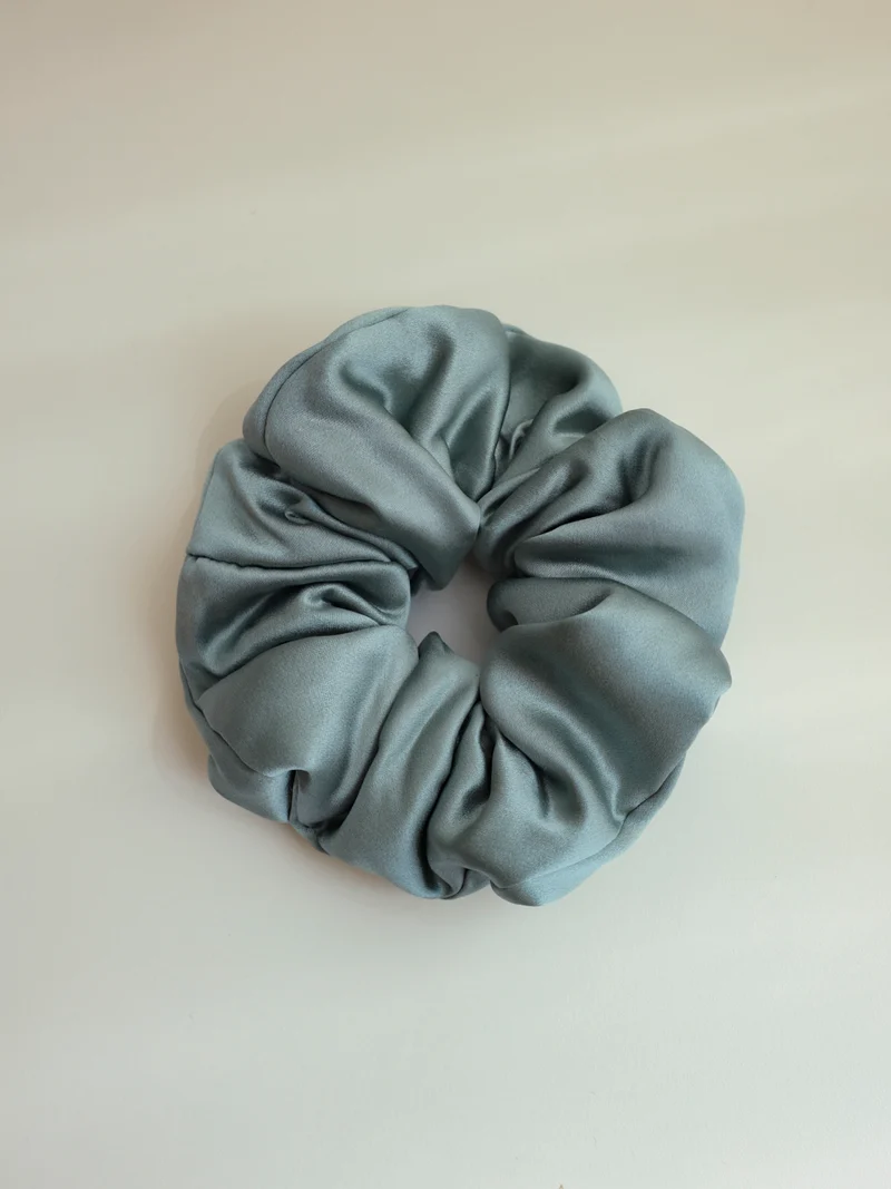 Fluffy Touch Pure Silk Scrunchie