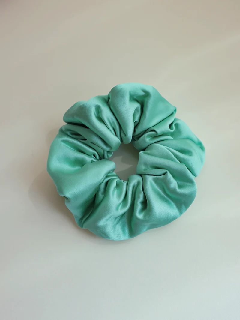 Fluffy Touch Pure Silk Scrunchie