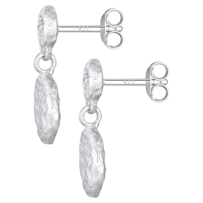 Diamanten (0.05 ct) Plättchen Vintage 925 Silber