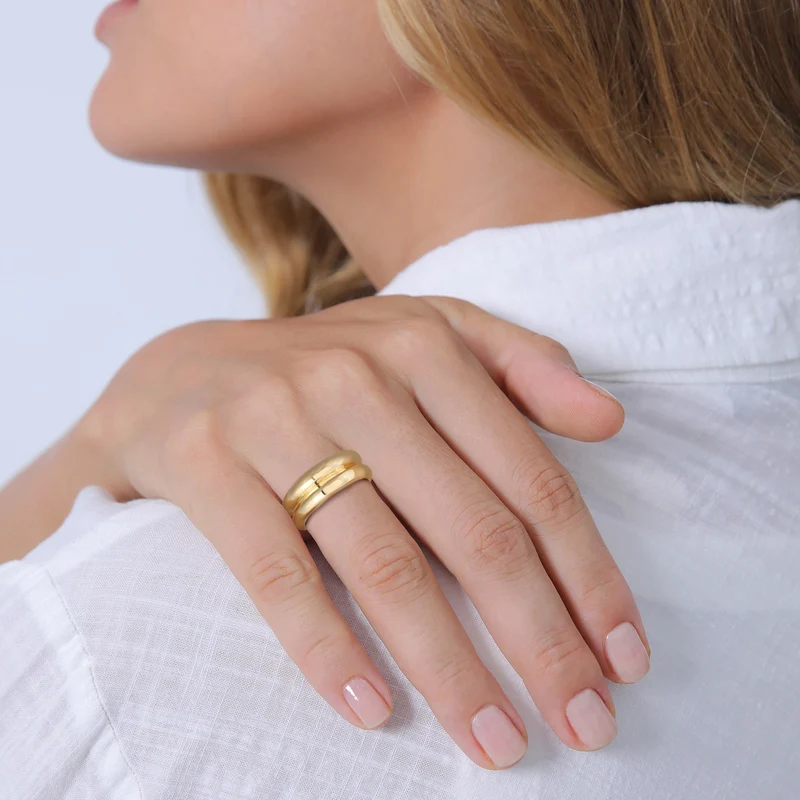 Bandring Gewölbt