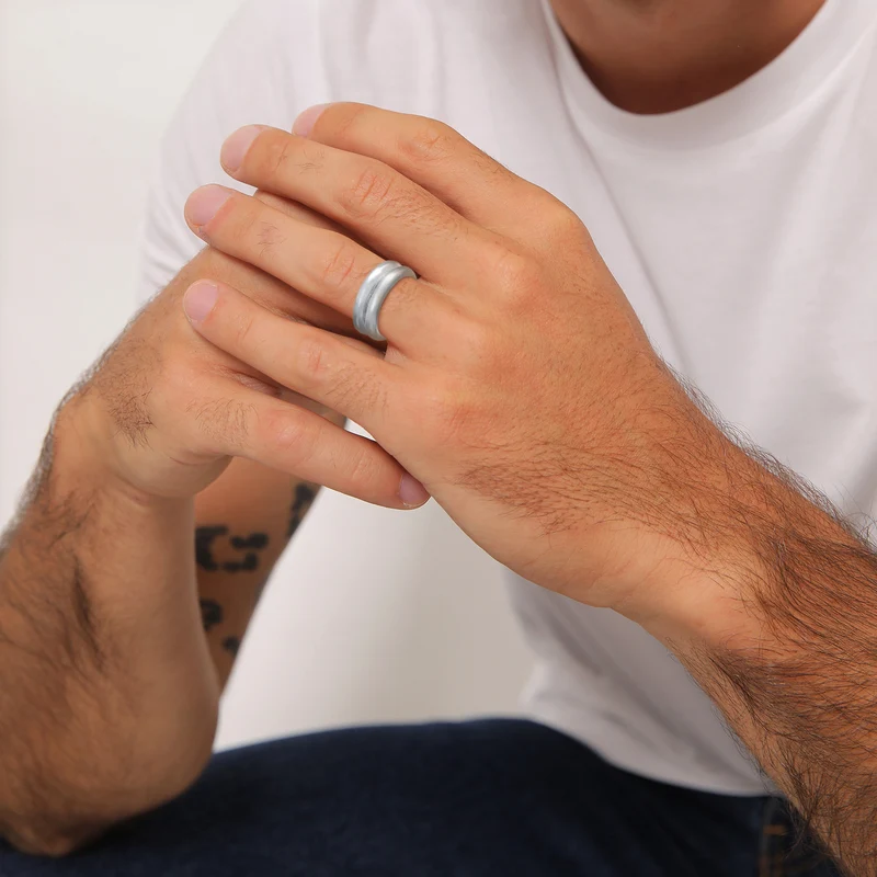 Bandring Gewölbt