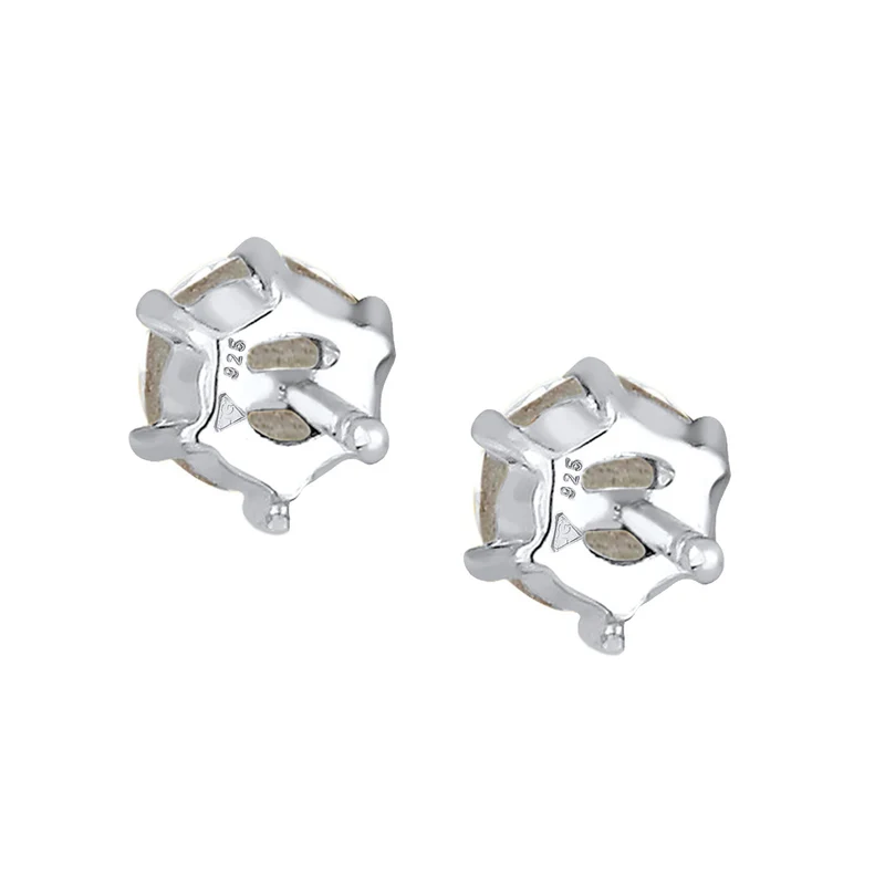 Ohrstecker Basic | Mit Kristallen von Swarovski® (Weiß)