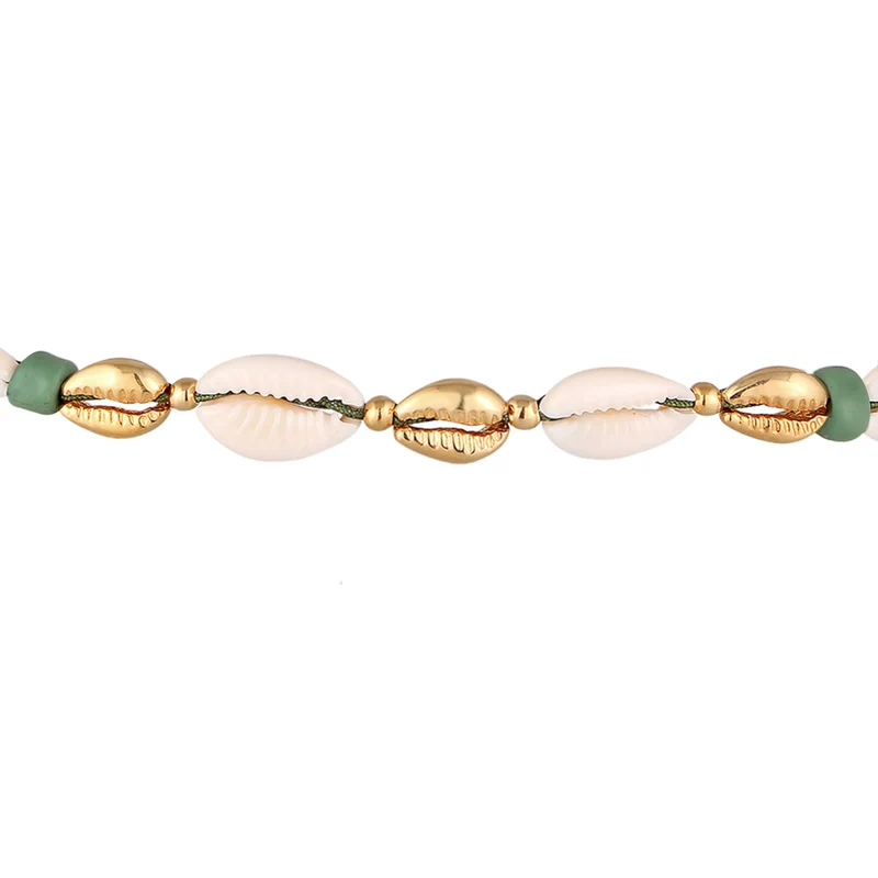 Choker Glas Beads | Kauri Muscheln