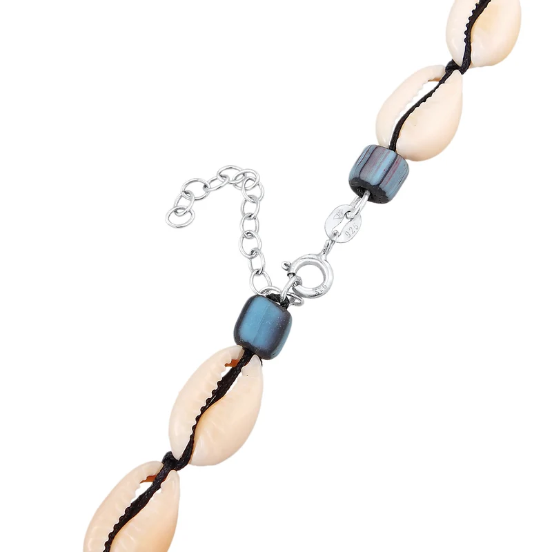 Choker Glas Beads | Kauri Muscheln