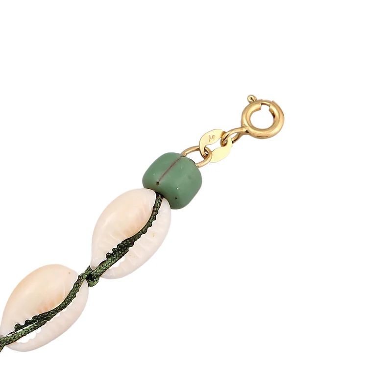 Choker Glas Beads | Kauri Muscheln